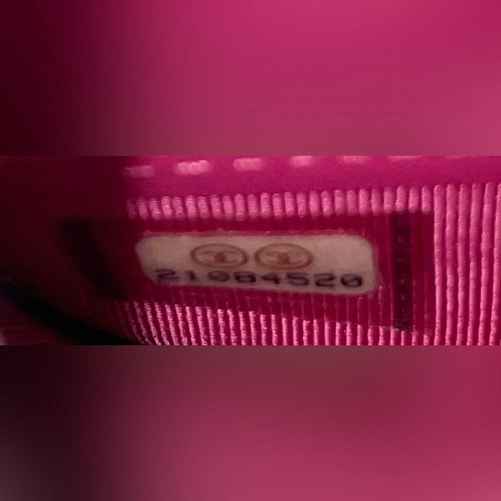 Chanel Pink Caviar Zip Around Quilted Leather Zip Around Long Wallet